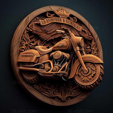 3D мадэль Harley Davidson Road King Special (STL)